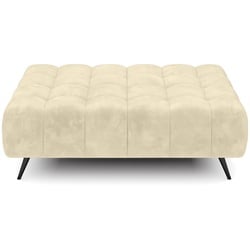 Hocker Gappa Stoff Beige