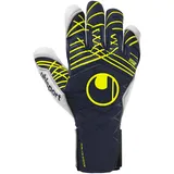 Uhlsport Prediction Absolutgrip SC Torwarthandschuhe marine/weiß/fluo gelb 8