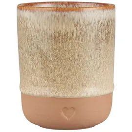 ib laursen Becher HEART 0,19 l Beige