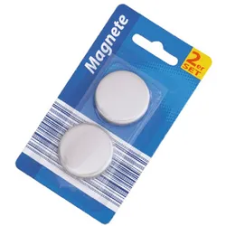 Edelstahl-Magnete, 2er Pack
