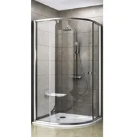 Ravak Pivot Viertelkreis-Duschkabine mit Drehtür 90 x 190 cm 37677U00Z1
