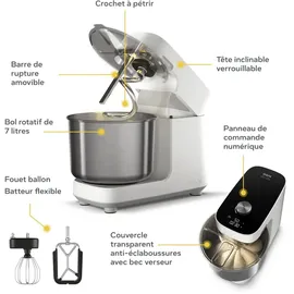 Ooni Halo Pro Spiralmixer Polar weiß