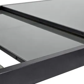 Merxx Semi Ausziehtisch 300 x 110 x 75 cm grau