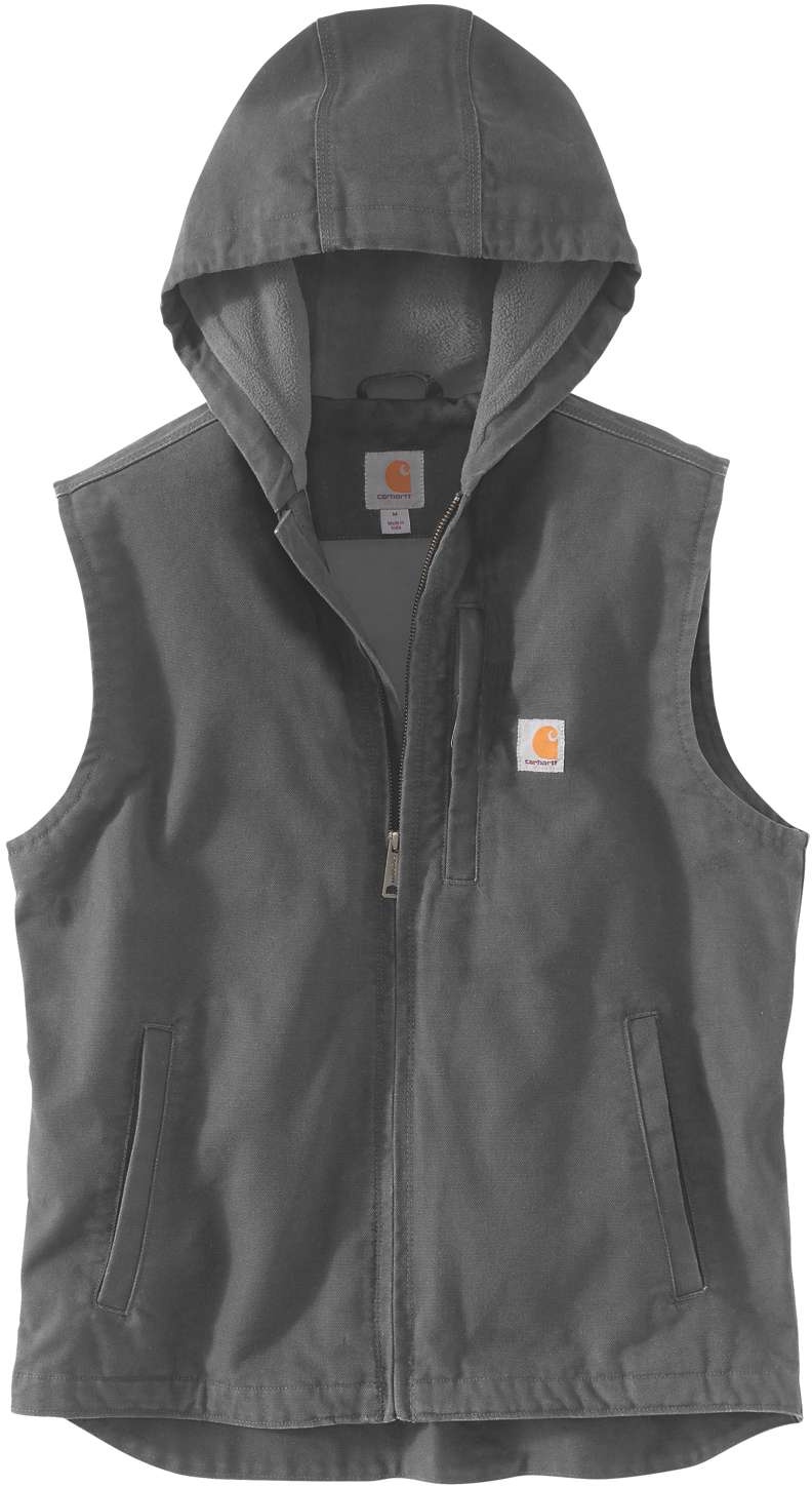 Carhartt Weste Washed Duck Knoxville Vest - 103837 - gravel - L