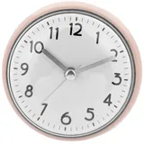 Amosfun Badezimmeruhr Aus Robustem Material Mit Saugnapf Für Dusche Und Küche Kleine Wanduhr Für Feuchträume Einfache Montage