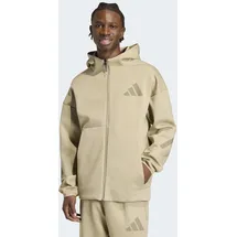 adidas NEW ADIDAS Z.N.E. ZIP-HOODIE Herren Braun XL