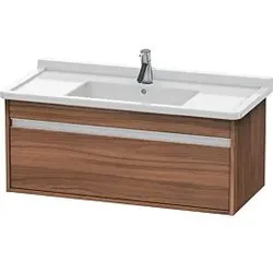 Duravit Ketho Waschtisch-Unterschrank KT666507979 100 x 45,5 cm, nussbaum natur, 1 Auszug, wandhängend