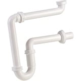 kör4u Raumsparsiphon mit Geruchsverschluss, 1 1/4 x 32mm für Waschtisch