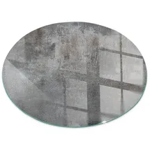 Tulup Funkenschutz Glasplatte 70 x 70 x 0,4 cm Grau