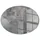 Tulup Funkenschutz Glasplatte 70 x 70 x 0,4 cm Grau