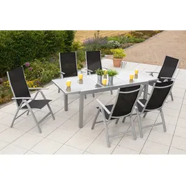 Merxx Carrara Set 7-tlg. Schwarz/Grau