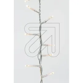 Kaemingk Lumineo Lichterkette Compact 500 LED warmweiß außen 11m transparent - Weiß