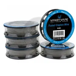 VandyVape Clapton-Wires Serie Wickeldraht SS316 Fused Clapton 24ga*2(=)+32ga 10ft