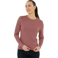 ATHLECIA Damen Shirt Almi W L/S Tee, Rose Taupe, 40
