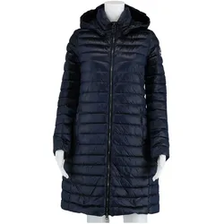 Colmar Daunenmantel mit abnehmbarer Kapuze (herbstliche Daunenjacke) navyblau Damen