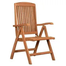 deVries Woodie Gartenstuhl 62 x 54 x 110 cm braun