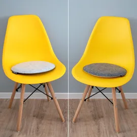 Dune Design Sitzkissen Ø 35 cm grau 1 St.