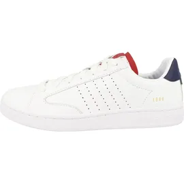 K-Swiss Lozan Klub LTH Sneaker, WHT/Samba/Peacot, 43 EU - 43 EU