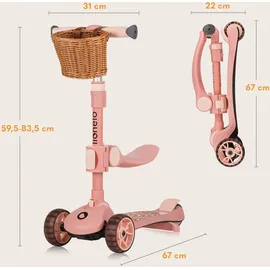 lionelo Franky 2in1 Pink