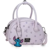Disney Joumma Disney Bloom Stitch Tasche aus Polyurethan und Polyester, 19 x 13 x 8 cm, Violett