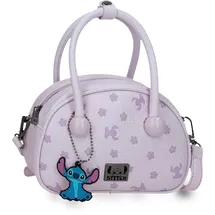 Disney Joumma Disney Bloom Stitch Tasche aus Polyurethan und Polyester, 19 x 13 x 8 cm, Violett