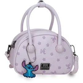 Disney Joumma Disney Bloom Stitch Tasche aus Polyurethan und Polyester, 19 x 13 x 8 cm, Violett