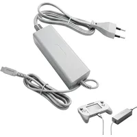 Ladegerät kompatibel mit Wii U Gamepad, Ersatz-Netzadapter für Controller, Kompatibel mit Nintendo Wii U, tragbares Wandnetzkabel mit schneller und sicherer Aufladung