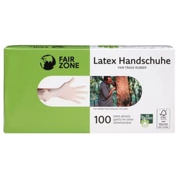 Fair Zone Latex-Einweghandschuhe Gr.L (100St)