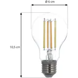 LUUMR Smart LED E27 A60 7W klar ZigBee Tuya Hue