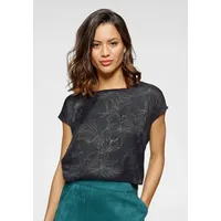 LAURA SCOTT Blusentop, mit floralem Druck, bunt
