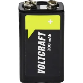 VOLTCRAFT Block-Akku 9V NiMH 200mAh 8,4V