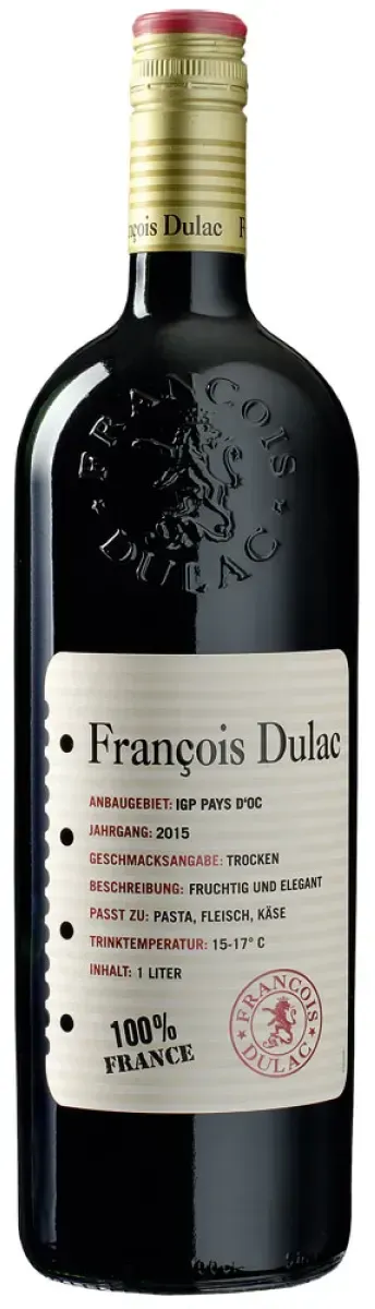 Francois Dulac Rotwein trocken 1 l | 2024