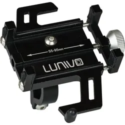 Lunivo Handy Halterung Aluminium - universal Schwarz Modell 2023