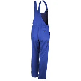 Qualitex Latzhose basic 2-farbig, Größe: 52 Farbe: kornblau/marine