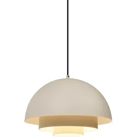 QAZQA Loes 1-flg. dimmbar 40 cm Rund/Creme