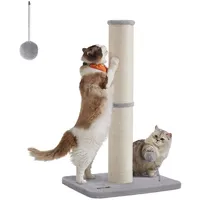 Songmics Kratzbaum 85 cm taubengrau