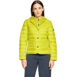Cartoon Steppjacke mit abnehmbarer Kapuze in neon Yellow | 40 EU