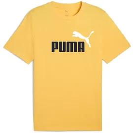 Puma Essentials 2 Color No. 1 Logo T-Shirt gelb L