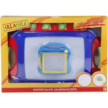 The Toy Company Creathek Magnet Maltafel 2 in 1 mit 4 Stempeln