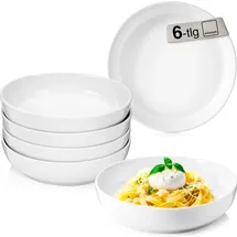 sänger Geschirr Pastaschalen Set Marlo Teller, Weiss