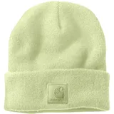 Carhartt Herren-Strickmütze mit Bündchen, Pastell-Limette/Grün, Einheitsgröße - Einheitsgröße