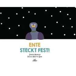 Ente steckt fest