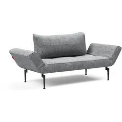 Innovation Zeal Klappsofa 70x200 cm Schwarz Laser Beine