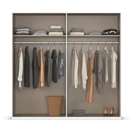 Rauch »Kleiderschrank Schrank Garderobe Schlafzimmerschrank EVELYN«, (in 2 Höhen 197 oder 210 cm erhältlich), in elegantem Stil, viel Stauraum 3 Breiten und 2 Höhen MADE IN GERMANY