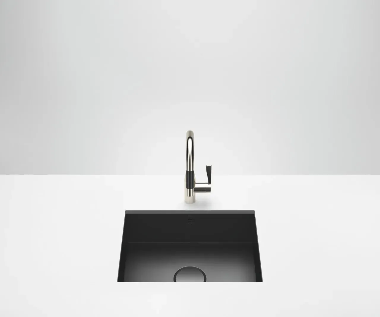 Dornbracht Einzelbecken SERIENNEUTRAL Schwarz matt 38550002,38550002-71 38550002-71