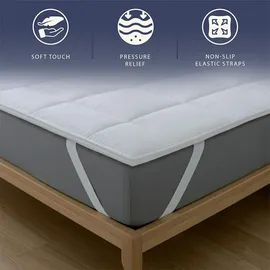 The White Stone Topper 180 x 200 cm H2/H3 Mikrofaser