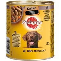 PEDIGREE Cuisine in Sauce Kaninchen & Karotten 12 x 800 g