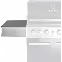 All'Grill Ersatzteil Linke Ablagefläche 54 x 34 cm Edelstahl weiß