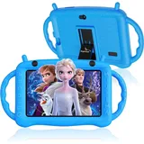 Kinder Tablet Android 12 Tablet für Kinder 7 Zoll Kleinkind Tablet mit Kindersicherung Kinder APP Vorinstalliert 32GB GMS Certified WiFi Dual Kamera - Blau