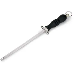Wetzstahl 25cm - Schnelles und effektives Schärfwerkzeug für Küchenmesser - hart...